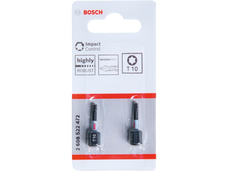 Vijačni nastavek Bosch PRO Torx Impact, T10, 25mm, 2608522472